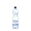 Montana mineral water bottle on a white background
