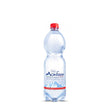Montana water bottle with a red cap on a white background
